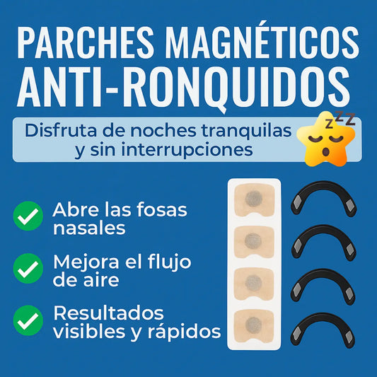 Kit Anti-Ronquidos Magnético con Adhesivos